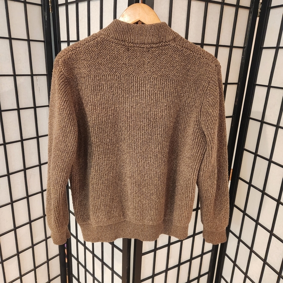 Eddie Bauer Men's Brown Crewneck Sweater - Picture 3 of 3